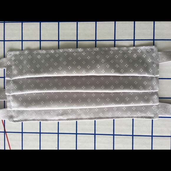 100% organic cotton fabric face mask, unisex, OS - Picture 7 of 8